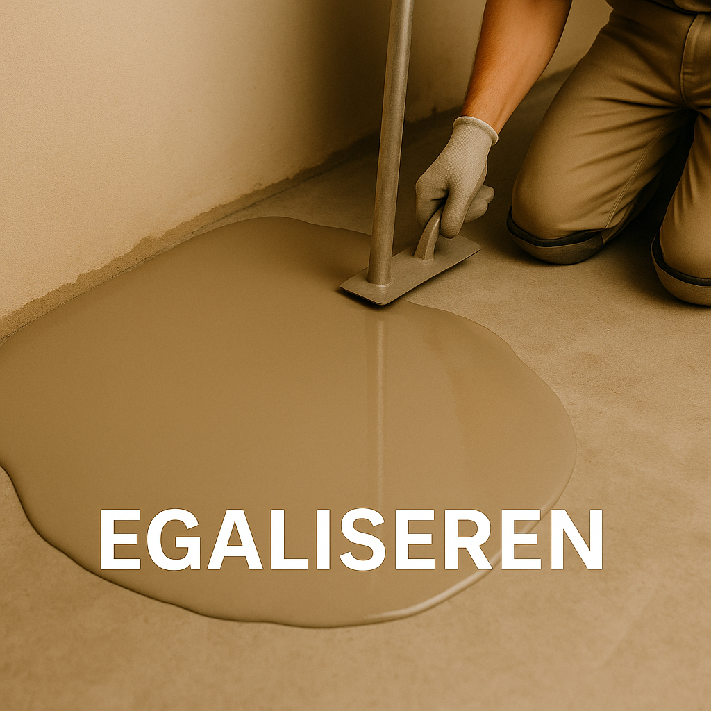 Vloergarant egaliseren